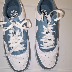 Womens Nike Court Sneakers In Teal Size 8.5